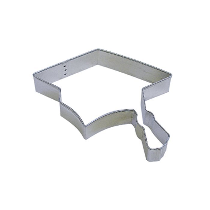 Dress My Cupcake Graduation Cap Cookie Cutter, 4.5-Inch
