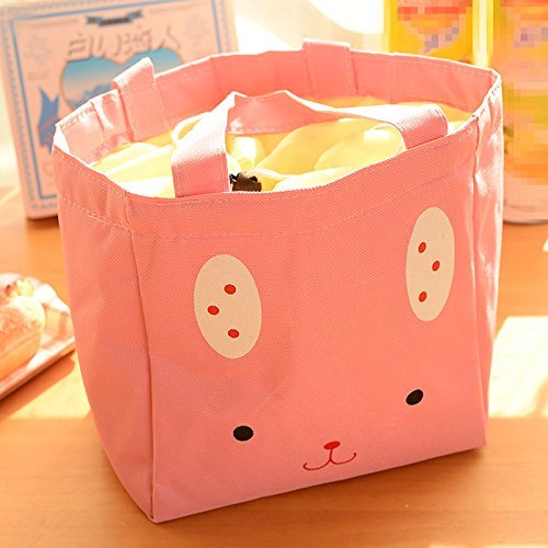 Maggie's Gift Cute Lunch Bag Tote Insulated Carry Bento Box for Travel ...