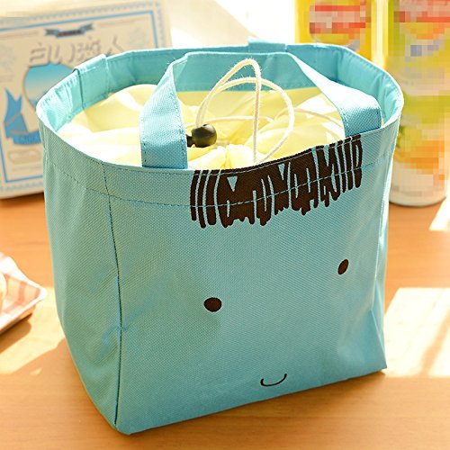 Maggie's Gift Cute Lunch Bag Tote Insulated Carry Bento Box for Travel and Picnic N7