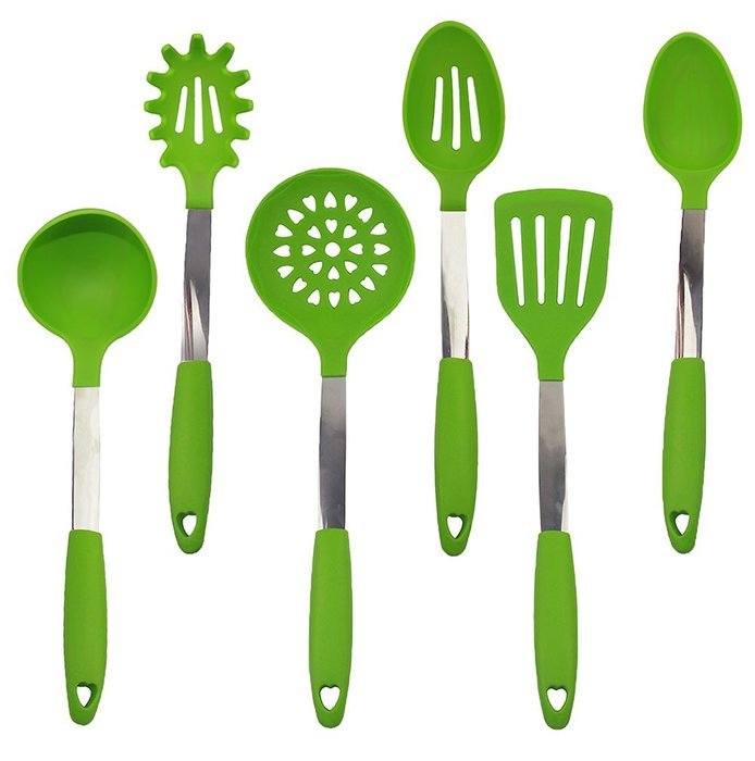 Kuke Silicone Kitchen Utensil Cooking Tools (6 pcs sets) N17