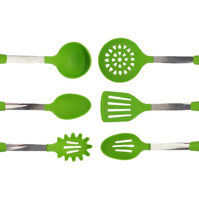 Kuke Silicone Kitchen Utensil Cooking Tools (6 pcs sets) N24