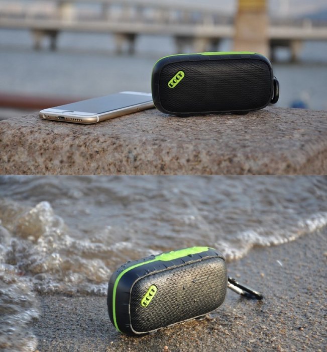 Iron Hammer&reg;Bluetooth Portable Speaker : Louder Volume with 10W+ Power, More Bass, Weatherproof IPX5 Wireless... N6