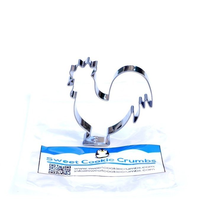 Rooster Cookie Cutter- Stainless Steel