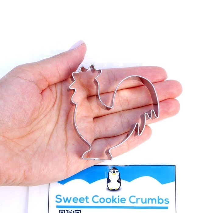 Rooster Cookie Cutter- Stainless Steel N2