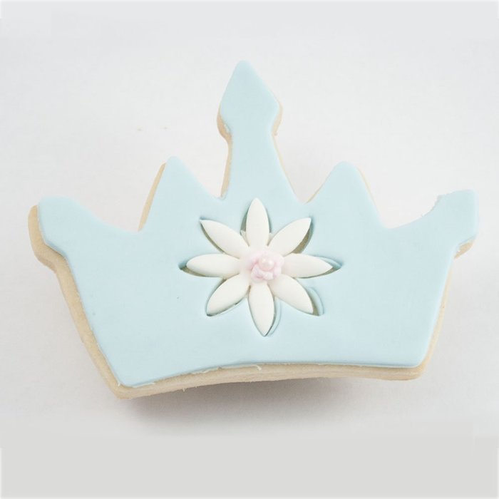 Princess Cookie Cutter Set - 3 Piece - Crown / Tiara, Glass Slipper & Dress - Ann Clark - US Tin Plated Steel N2