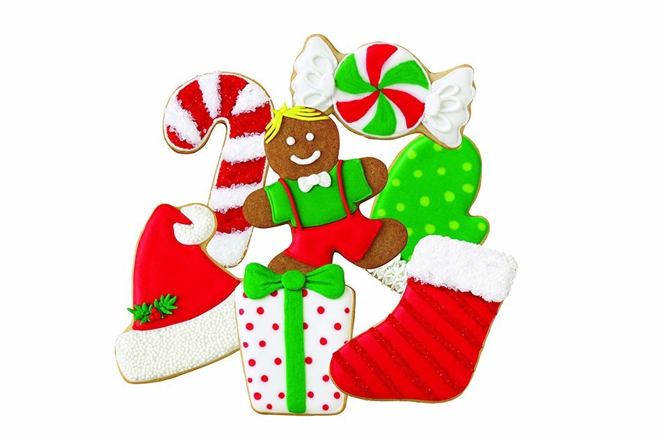 Wilton 2308-0331 Winter Holiday 7-Piece Cookie Cutter- Discontinued By Manufacturer