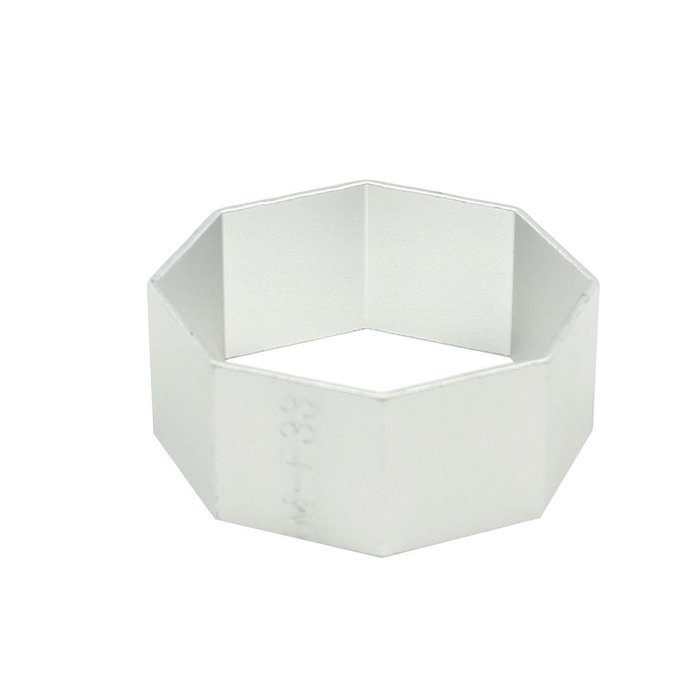 uxcell Octagon Shape DIY Cookie Biscuit Cake Cutter Mold Silver Tone