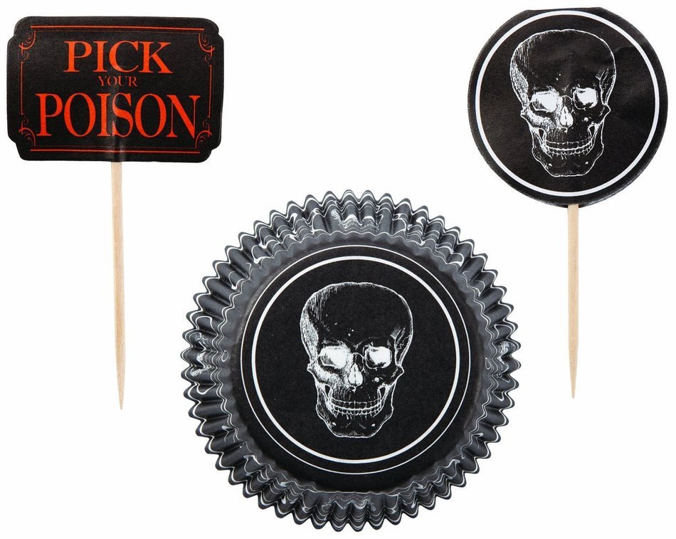 Wilton 415-1422 Halloween Pick your Poison Combo Pack, 24 Count