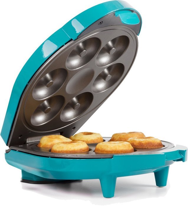 Holstein Housewares HF-09004M Fun Mini Doughnut Maker - Magenta N5