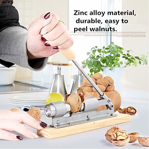 Bargain World Mechanical Sheller Walnut Nut Cracker Fast Opener Kitchen Tools