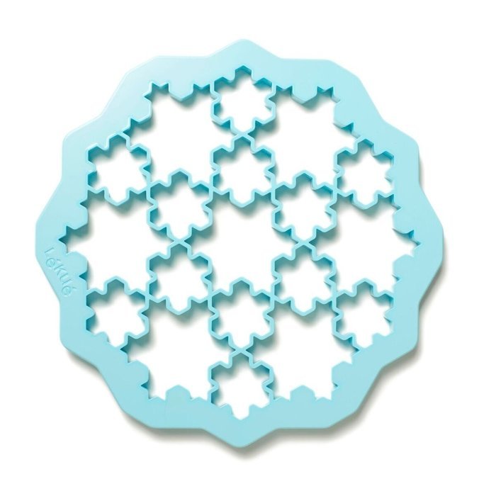 Lekue Snowflake Cookie Cutter, Blue