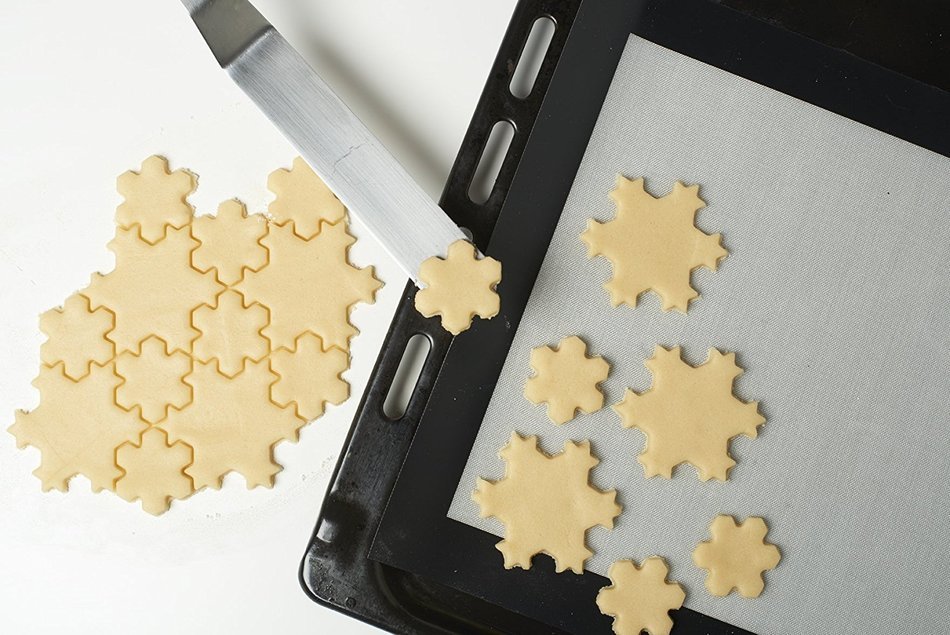 Lekue Snowflake Cookie Cutter, Blue N3