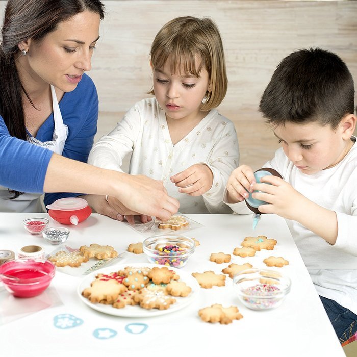 Lekue Snowflake Cookie Cutter, Blue N6