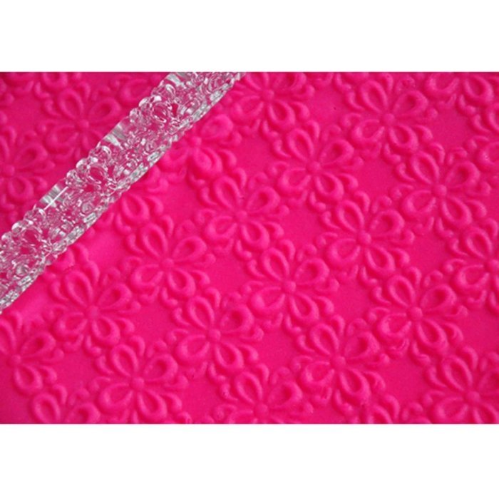 FOUR-C Baking Supplies Acrylic Roller for Cake Making Color Transparent