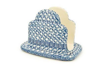 Polish Pottery Olympia Napkin Holder