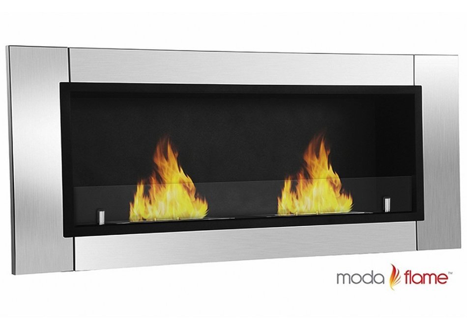 Moda Flame Valencia Wall Mounted Ethanol Fireplace