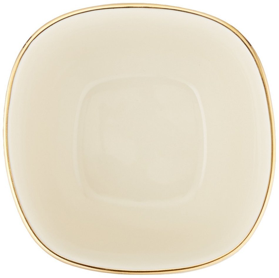 Lenox Holiday Gravy Boat with Stand,Ivory N36