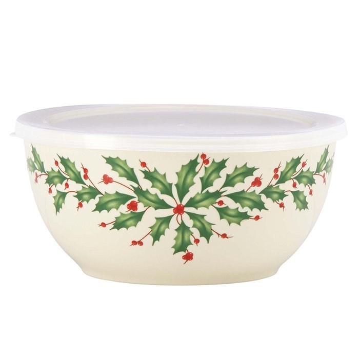 Lenox Holiday Gravy Boat with Stand,Ivory N39