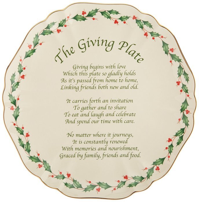 Lenox Holiday Gravy Boat with Stand,Ivory N53