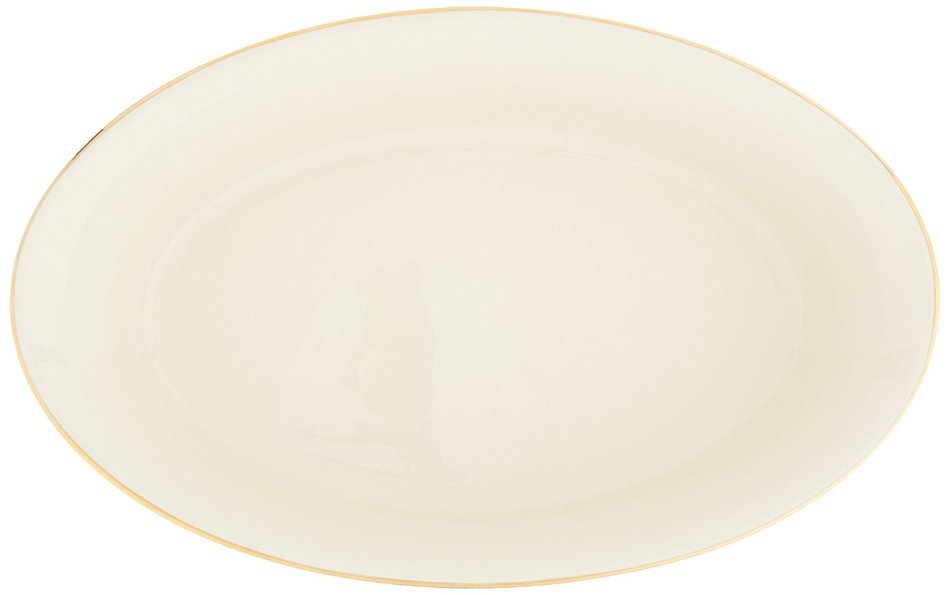 Lenox Holiday Gravy Boat with Stand,Ivory N133