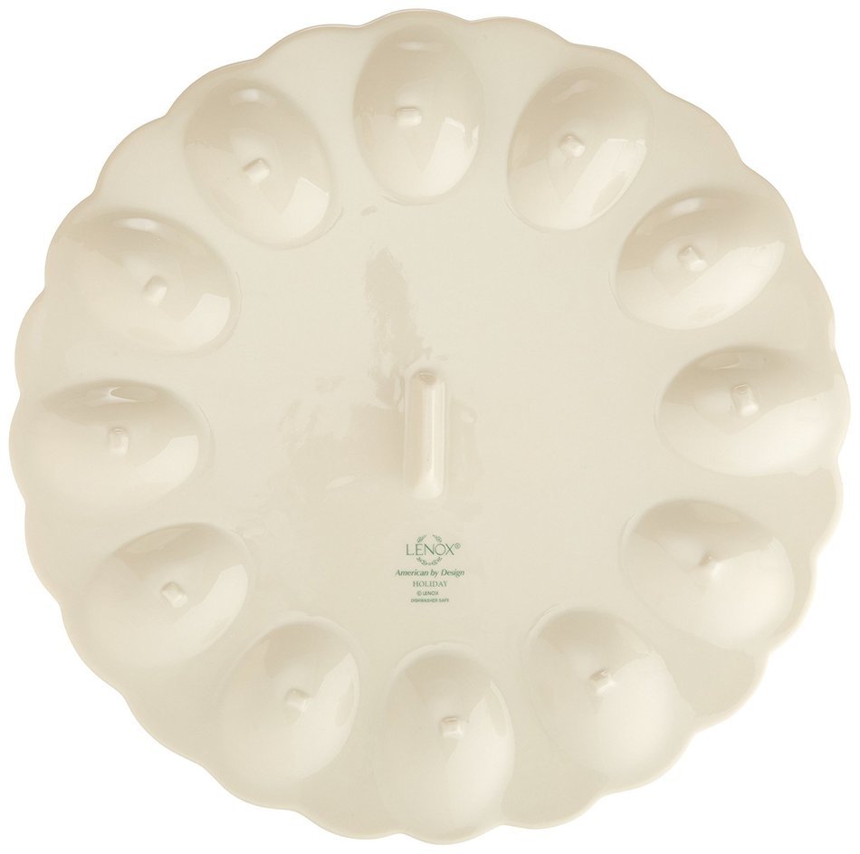 Lenox Holiday Gravy Boat with Stand,Ivory N151