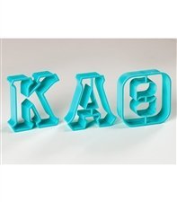 Greek Letter Cookie Cutters