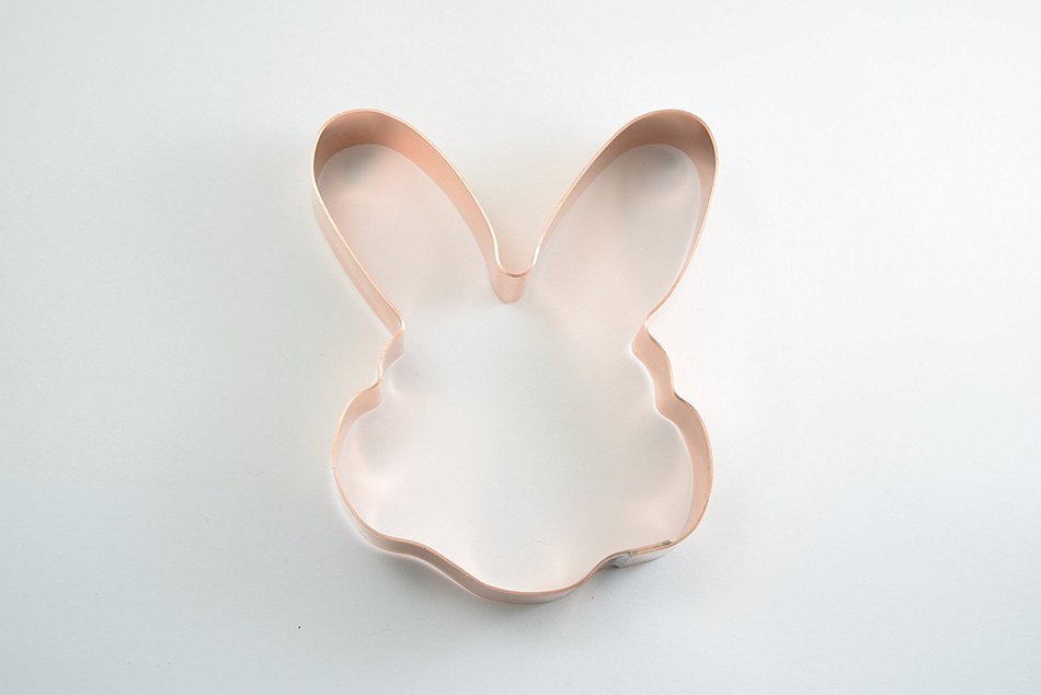 4 Inch Easter Bunny Face Cookie Cutter N4
