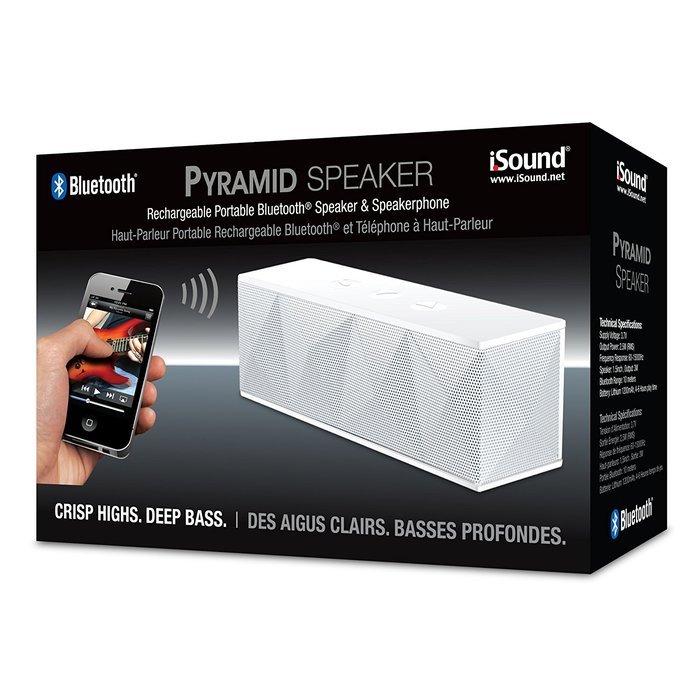 iSound Pyramid Bluetooth Speaker with Microphone (pink) N11