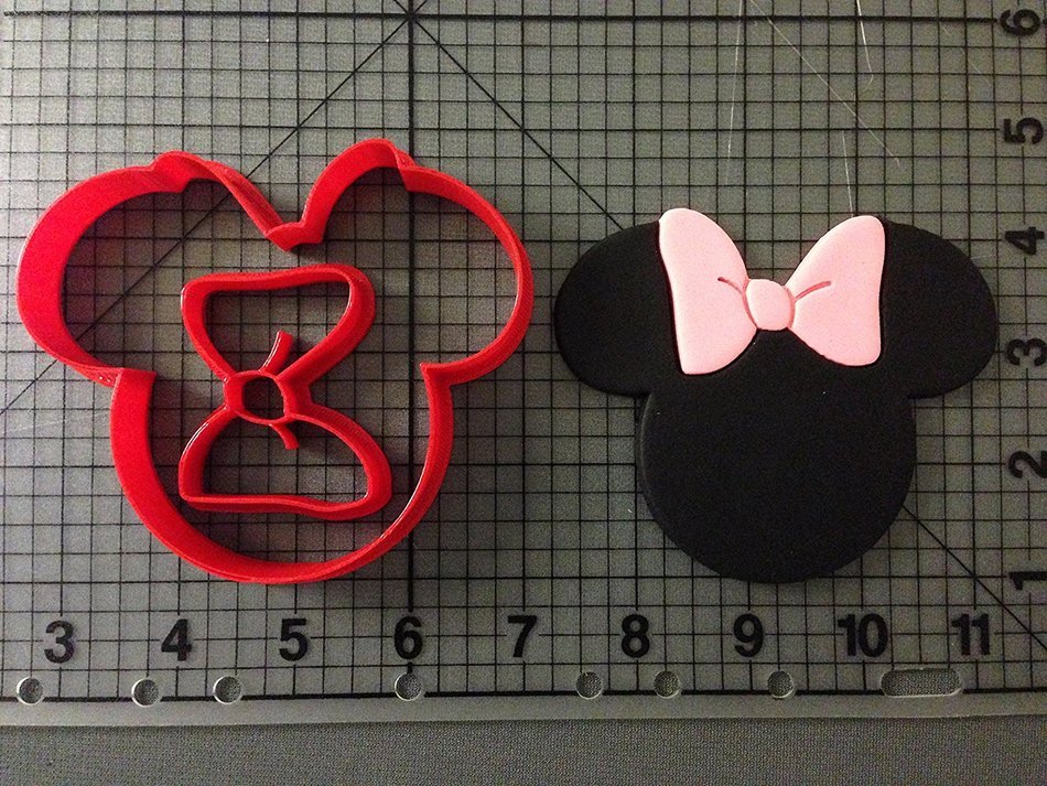 Minnie Mouse Cookie Cutter Set 102 (4 Inches) N2
