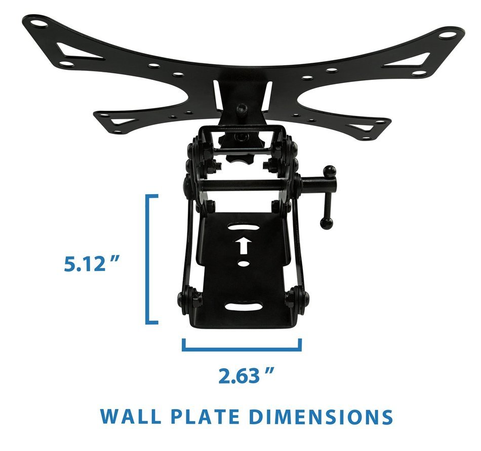 Mount-It! MI-601 Full-Motion Tilting, Swiveling, Articulating LCD TV Wall Mount Bracket with Extendable Swing... N7