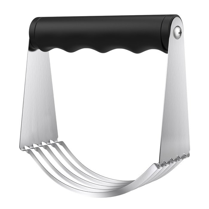 Nuovoware Dough Blender, Premium Stainless Steel Dough and Pastry Blender & Cutter, with 5 Blades and comfort...