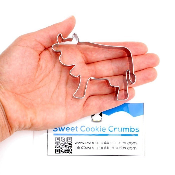 Old Bessie Cow Cookie Cutter- Stainless Steel N2