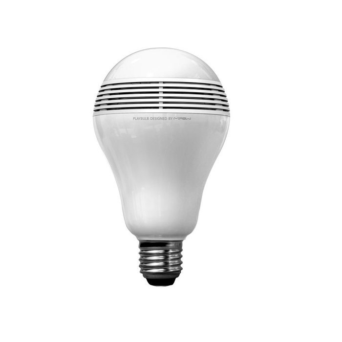 PLAYBULB BTL100 Bluetooth Dimmable LED Light Bulb With Wireless Speaker ...