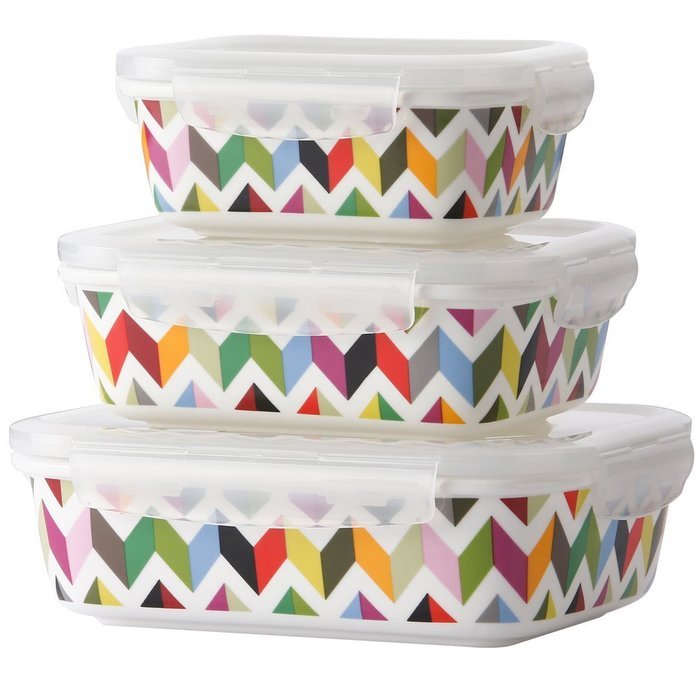 French Bull - Food Storage Container with Air Tight Lid - Porcelain Storage Container Set - Bindi N8