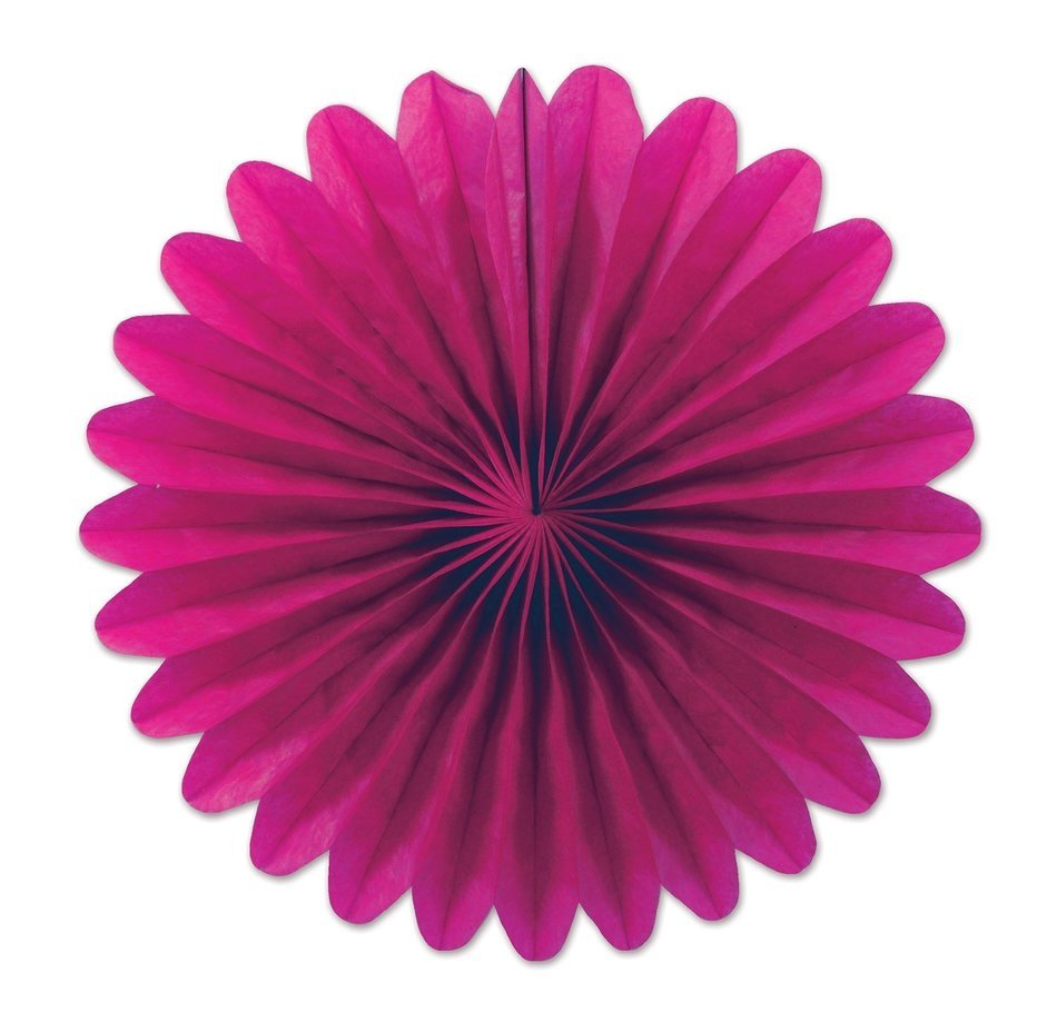 Beistle 54137-B 6-Inch 6-Pack Tissue Fans, Mini N7