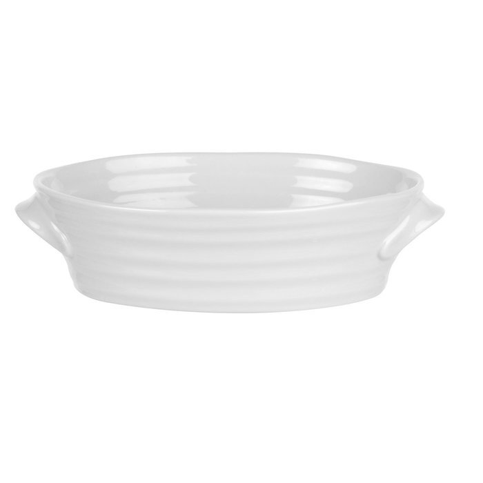 Portmeirion Sophie Conran White Mini Oval Baker