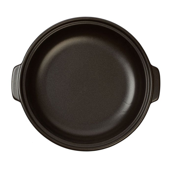 Crazy Korean Cooking Korean Stone Bowl - Family Pot Large, No Lid N4