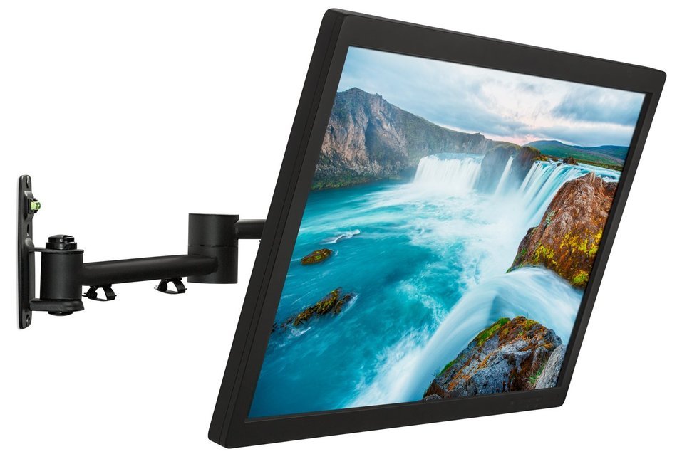 Mount-It! LCD TV Wall Mount Bracket with Full Motion Swing Out Tilt and Swivel Articulating Arm for 13-42" Flat...