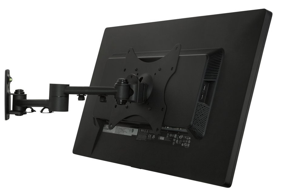 Mount-It! LCD TV Wall Mount Bracket with Full Motion Swing Out Tilt and Swivel Articulating Arm for 13-42" Flat... N3