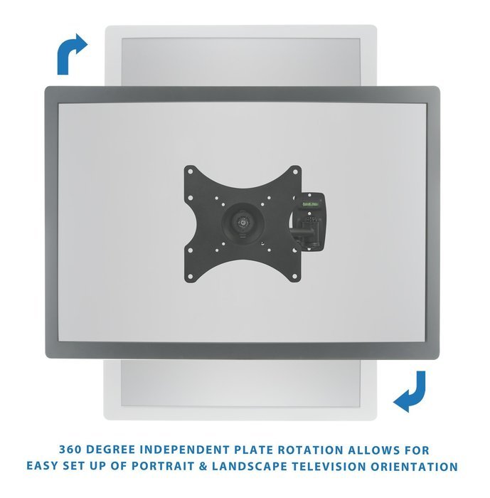 Mount-It! LCD TV Wall Mount Bracket with Full Motion Swing Out Tilt and Swivel Articulating Arm for 13-42" Flat... N6