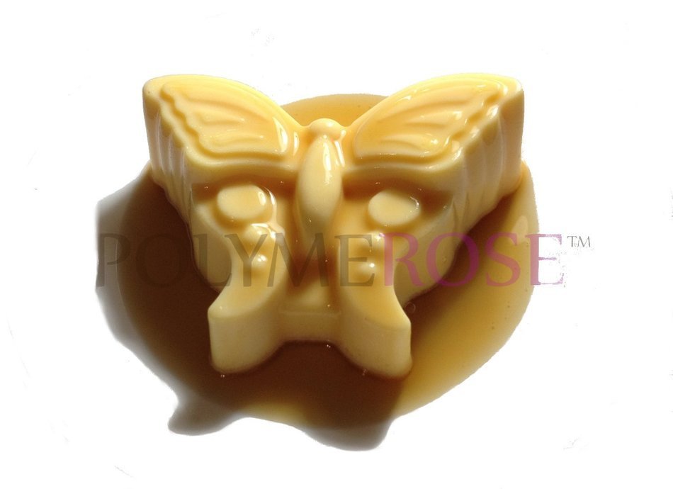 Silicone BUTTERFLIES Mold Pan for Cake Baking, Desserts, Muffins, Jello, Cupcakes and Crafts. By Polymerose T.M... N3