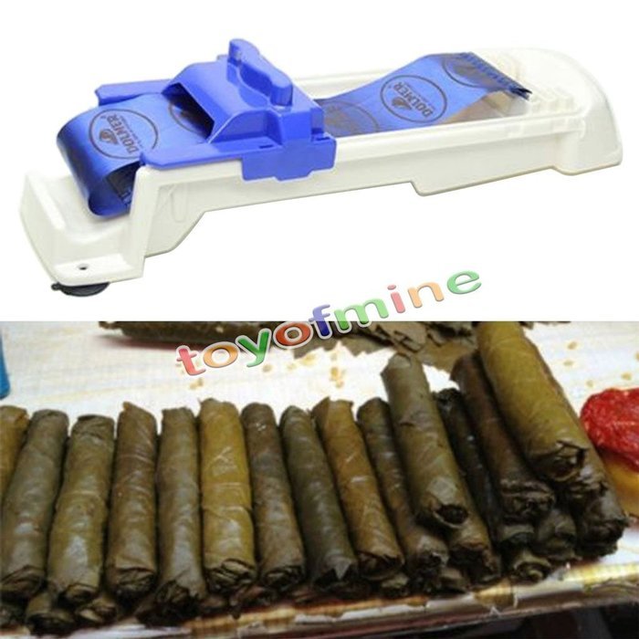 Sushi Roller Plastic Machine Kitchen Grape/Cabbage Leaf Rolling Tool Roll Maker N8