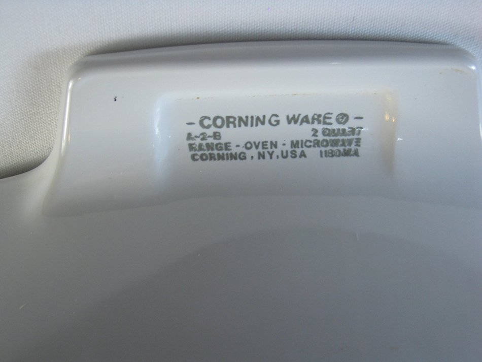 Vintage Corningware Spice of Life 2 Qt Casserole Dish P-2-b N3