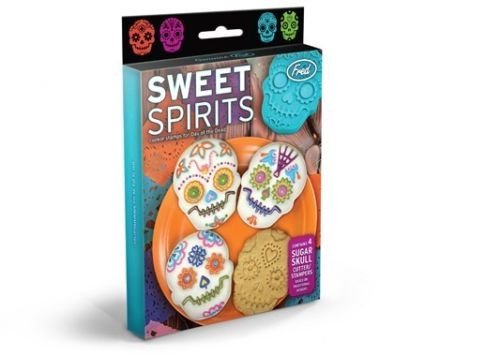 Fred & Friends Sweet Spirits Cookie Cutters Day of the Dead Muertos Sugar Skull N3