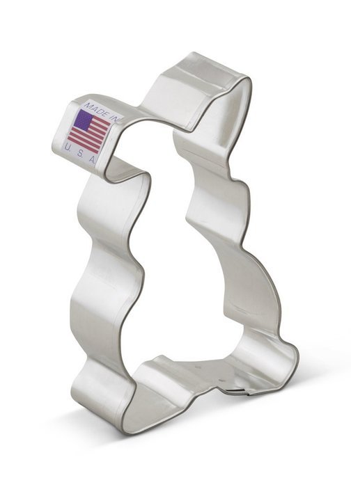 Ann Clark Bunny Floppy Cookie Cutter - 3.75 Inches - Tin Plated Steel