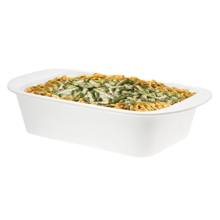 Campbell&rsquo;s Stoneware Green Bean Casserole Dish w/ Recipe 1.5 Qt Oven to Table N3