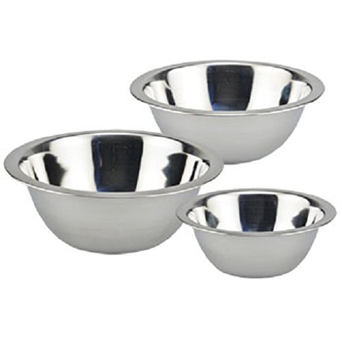 3 Pc. Stainless-steel Mini Mixing Bowls