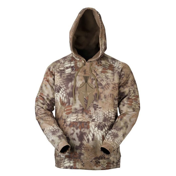 Kryptek Tartaros Hoodie Highlander & Tan Hooded Sweat Shirt (Medium)