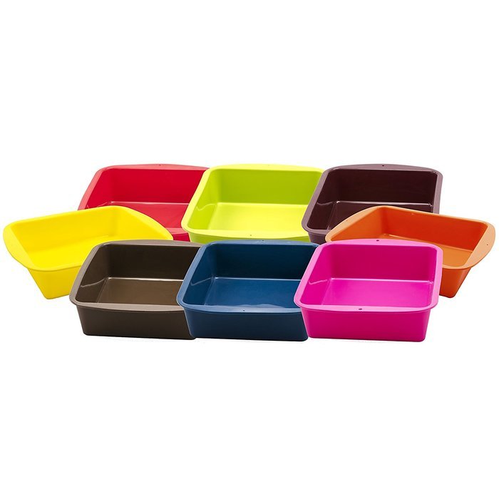 Marathon Housewares KW200015AU Premium Silicone Deep Dish Casserole Pan, Aubergine N4
