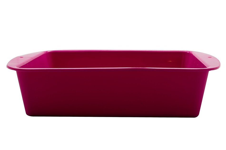 Marathon Housewares KW200015AU Premium Silicone Deep Dish Casserole Pan, Aubergine N14